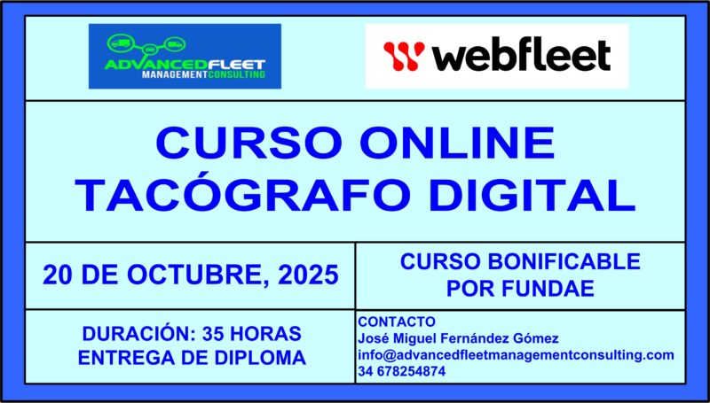 Curso online de Tacógrafo digital