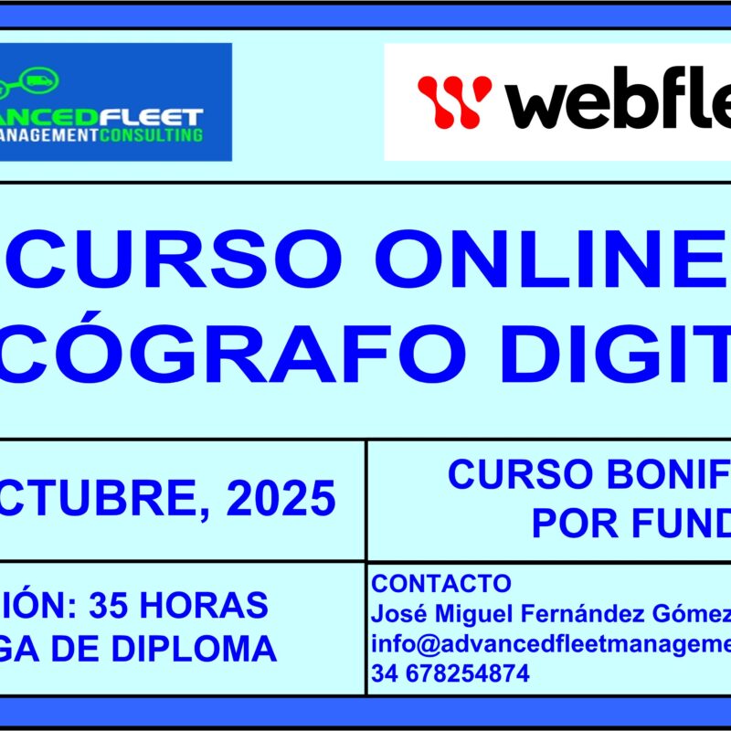 Curso online de Tacógrafo digital